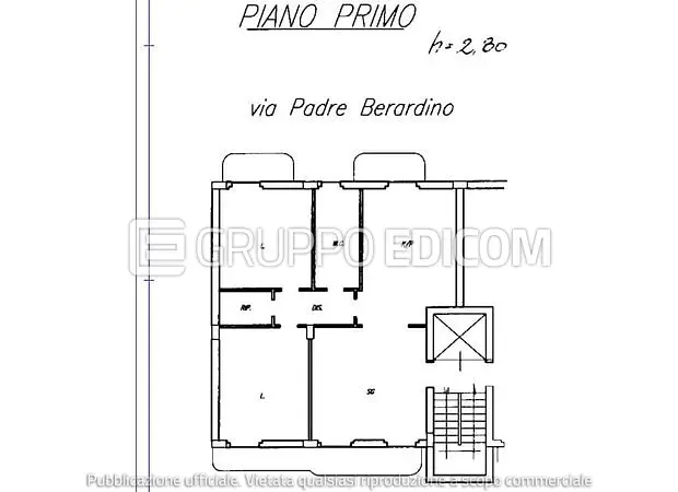 Abitazione di tipo economico in Via Padre Berbardino - 1