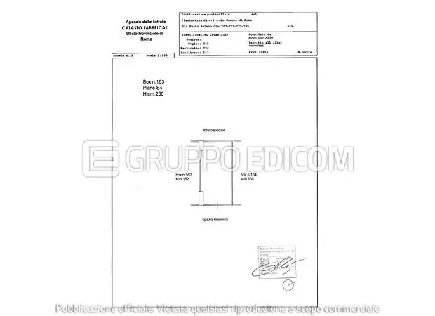 Posto auto in Via Festo Avieno, 207, 00136 Roma RM, Italia - 1